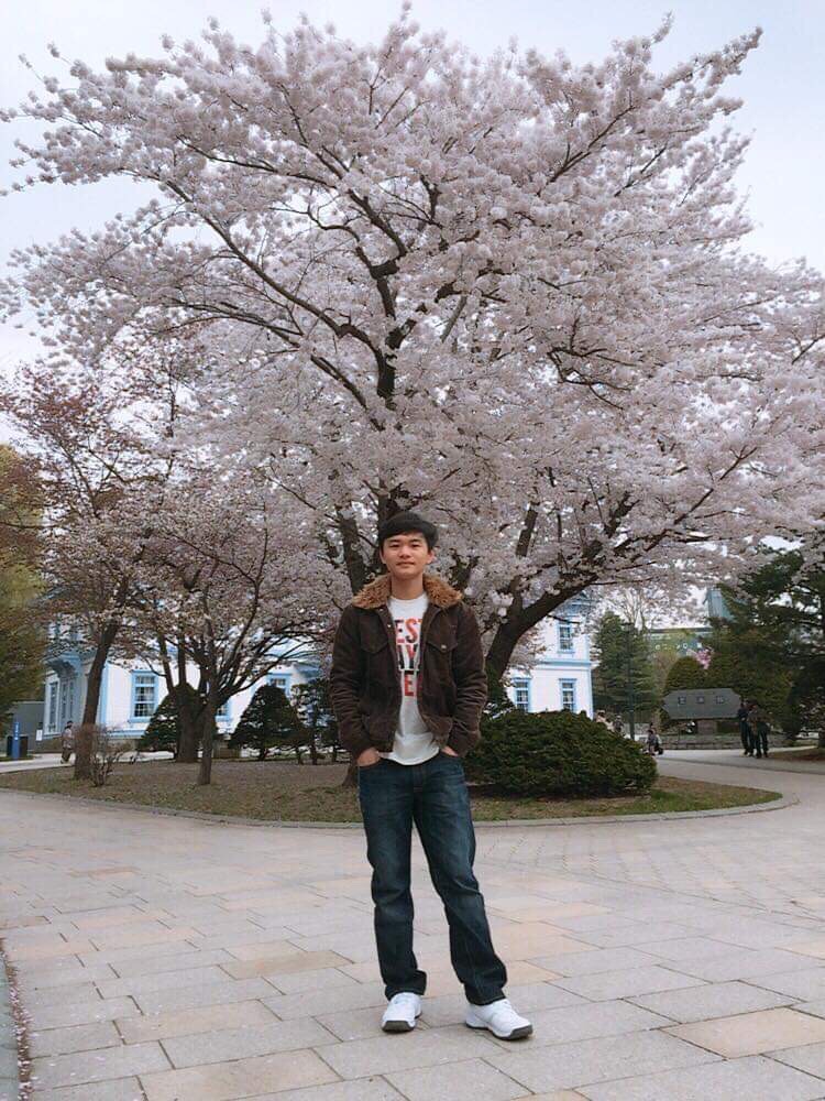 中島公園にて